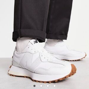 New Balance 327 White Sneakers Minimalist Design